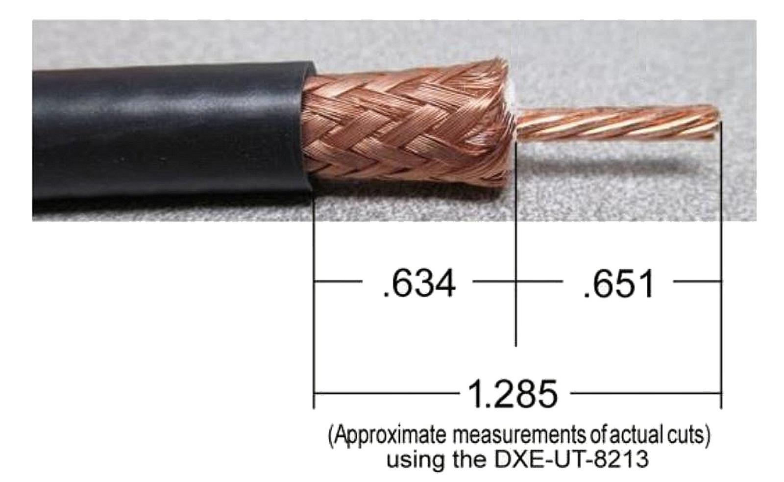 DX Engineering DXE-UT-8213 DX Engineering Coax Cable Stripping