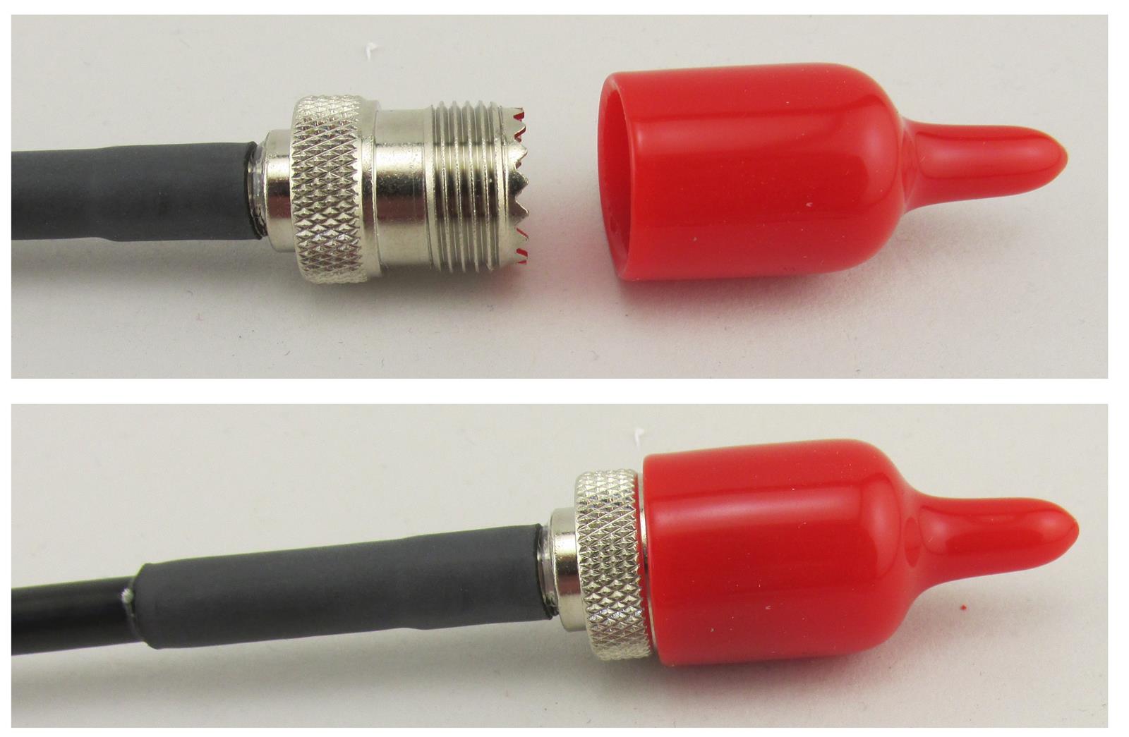 DX Engineering DXE-VPC-0615-RD DX Engineering Vinyl End Caps | DX