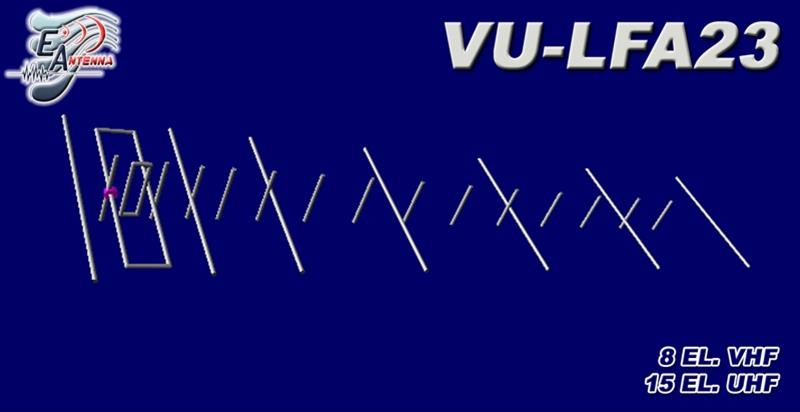 EANTENNA 17756.VUX EAntenna VU-LFA23 Dualband Antenna | DX