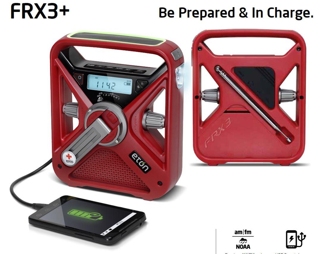 Eton Corporation ARCFRX3WXR Eton FRX3+ AM/FM/NOAA Weather Radios DX