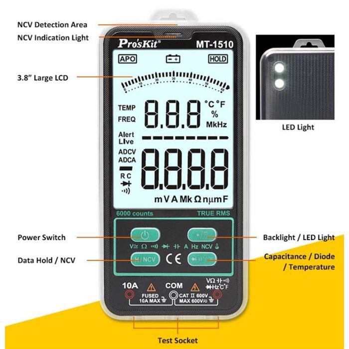 Eclipse Tools MT-1510 Eclipse Tools MT-1510 Pocket Sized Smart