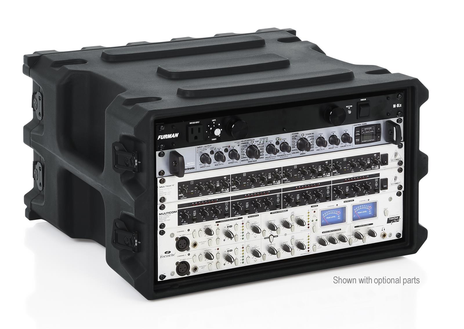 Amazon.com: Gator Cases Lightweight Molded 6U Rack Case with