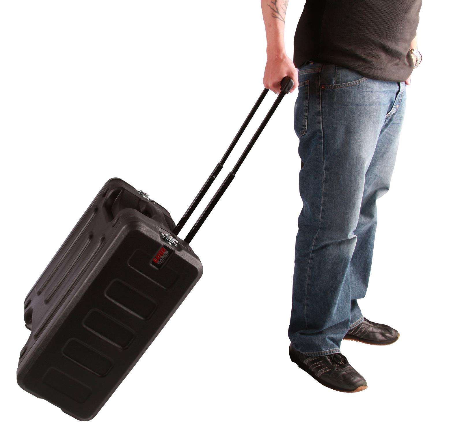 Gator Cases Inc G-PROR-4U-19 Gator Cases Pro Series Wheeled