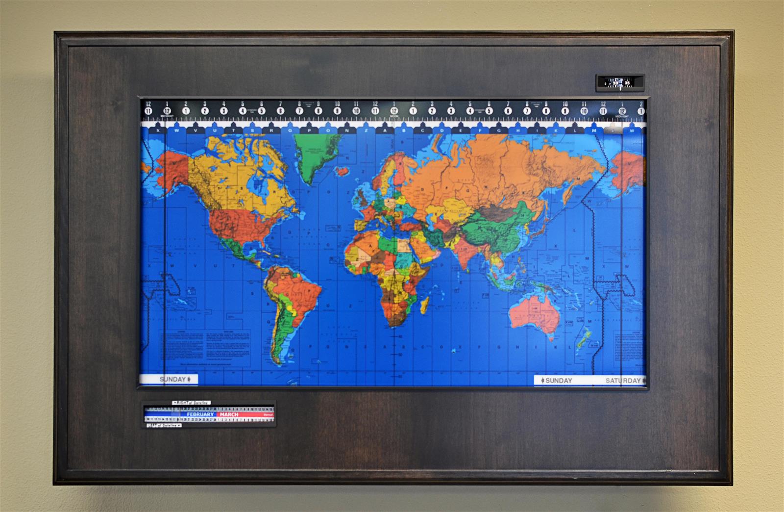 Geochron GBRDOAK Geochron World Clocks DX Engineering