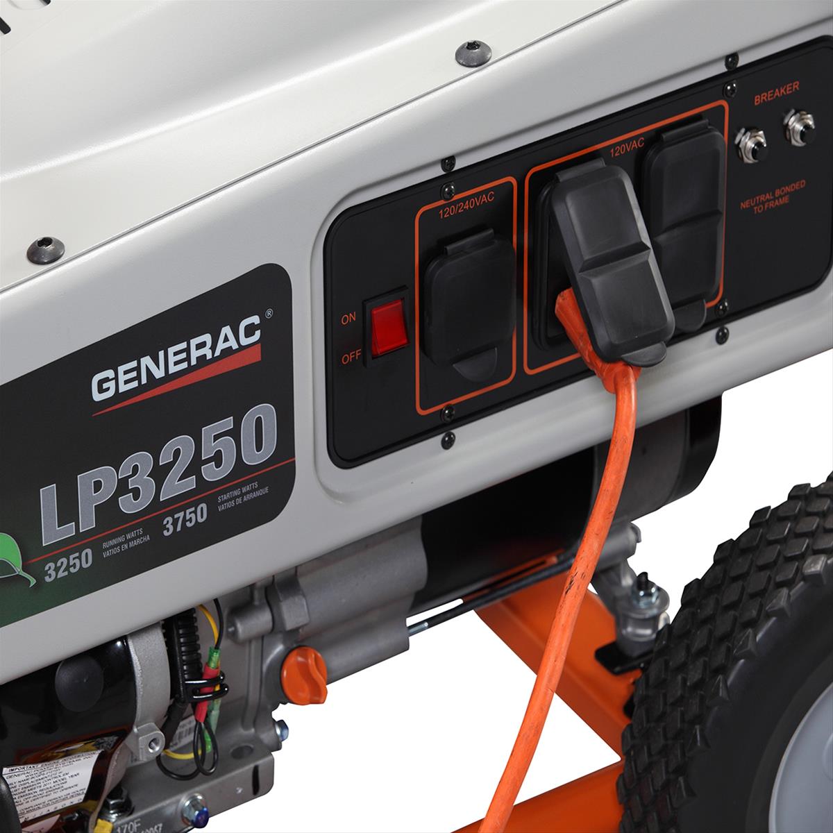 Generac 6000 Generac LP Series Portable Propane Generators | DX Engineering