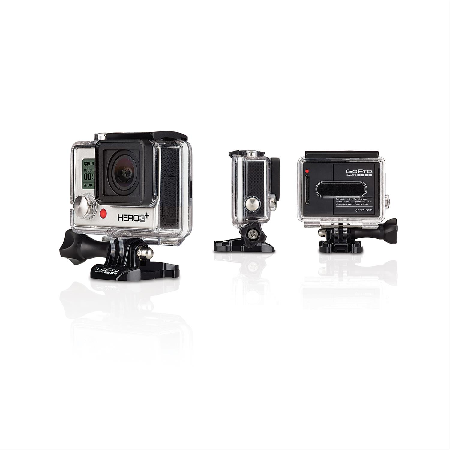 GoPro CHDHN-302 GoPro HERO3+ (Plus) Silver Edition Cameras