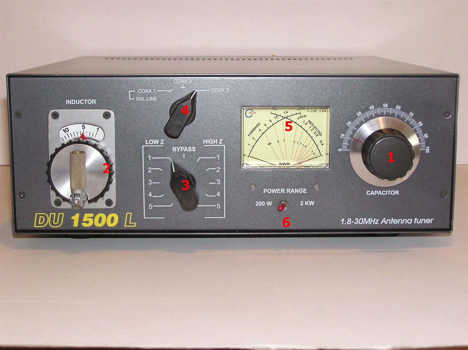 HA8DU Products DU1500L HA8DU Antenna Tuners DX Engineering