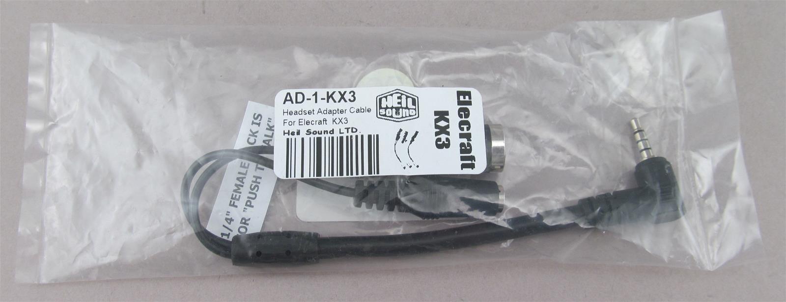 Heil Sound AD-1-KX3 Heil Sound Headset Adapter Cables | DX Engineering
