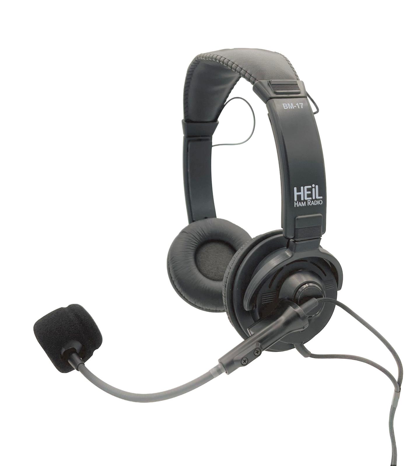 Heil Sound BM-17D-DY-B Heil Ham Radio BM-17 Lightweight Headsets