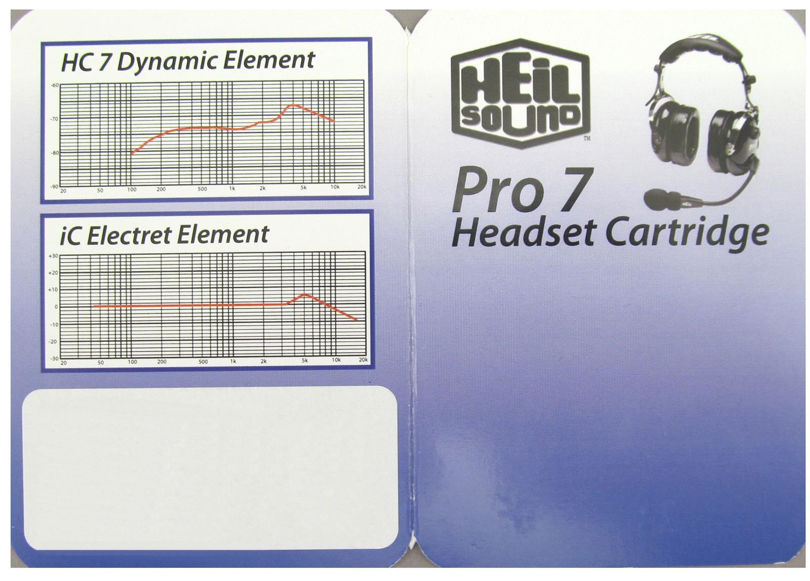 Heil Sound P7-IC-ELEM Heil Sound Replacement Parts | DX Heil Sound P7-IC-ELEM Heil Sound Replacement Parts | DX