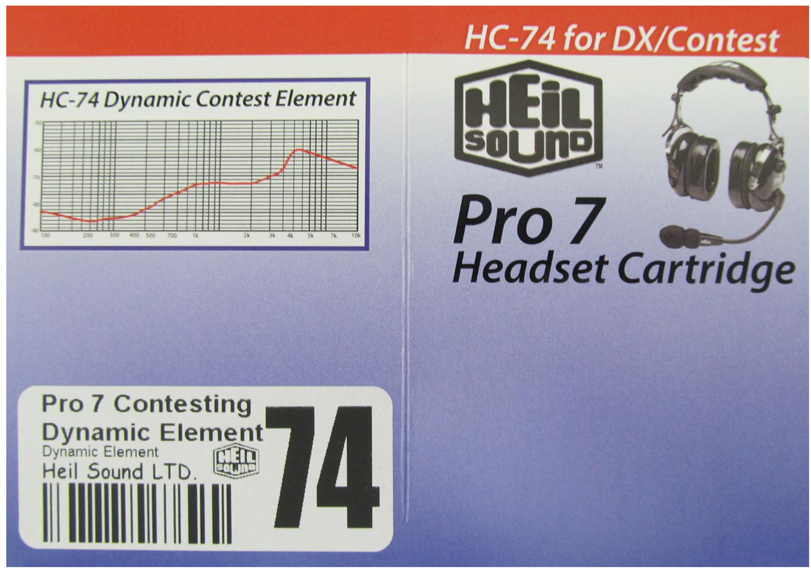 伝聴研　denchoh DH-1&CDセット Heil Sound PRO74-DYNELE Heil Sound PRO74-DYNELE Contest/DX