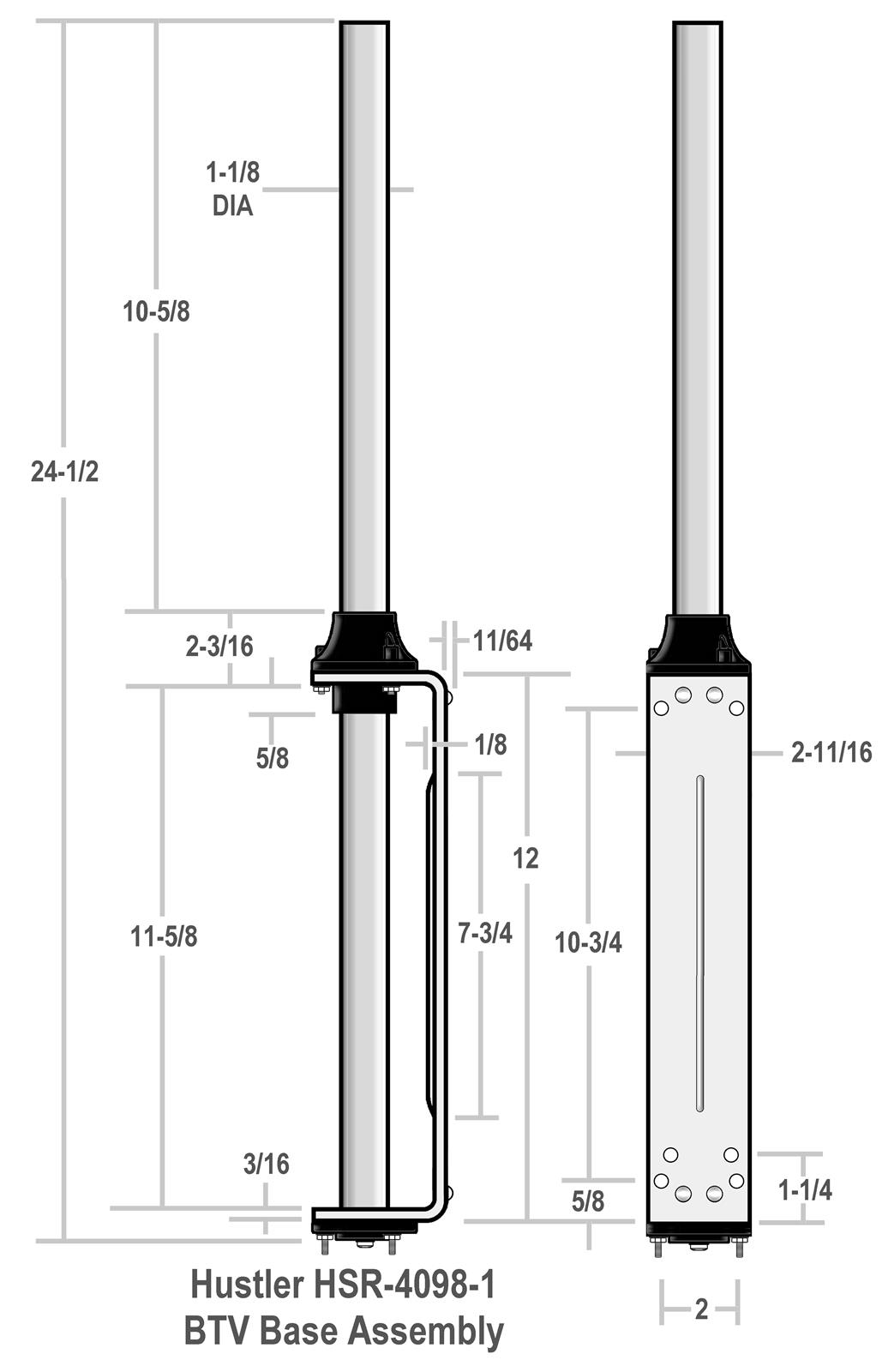 Hustler Antenna 4098-1 Hustler Antenna Replacement Parts | DX