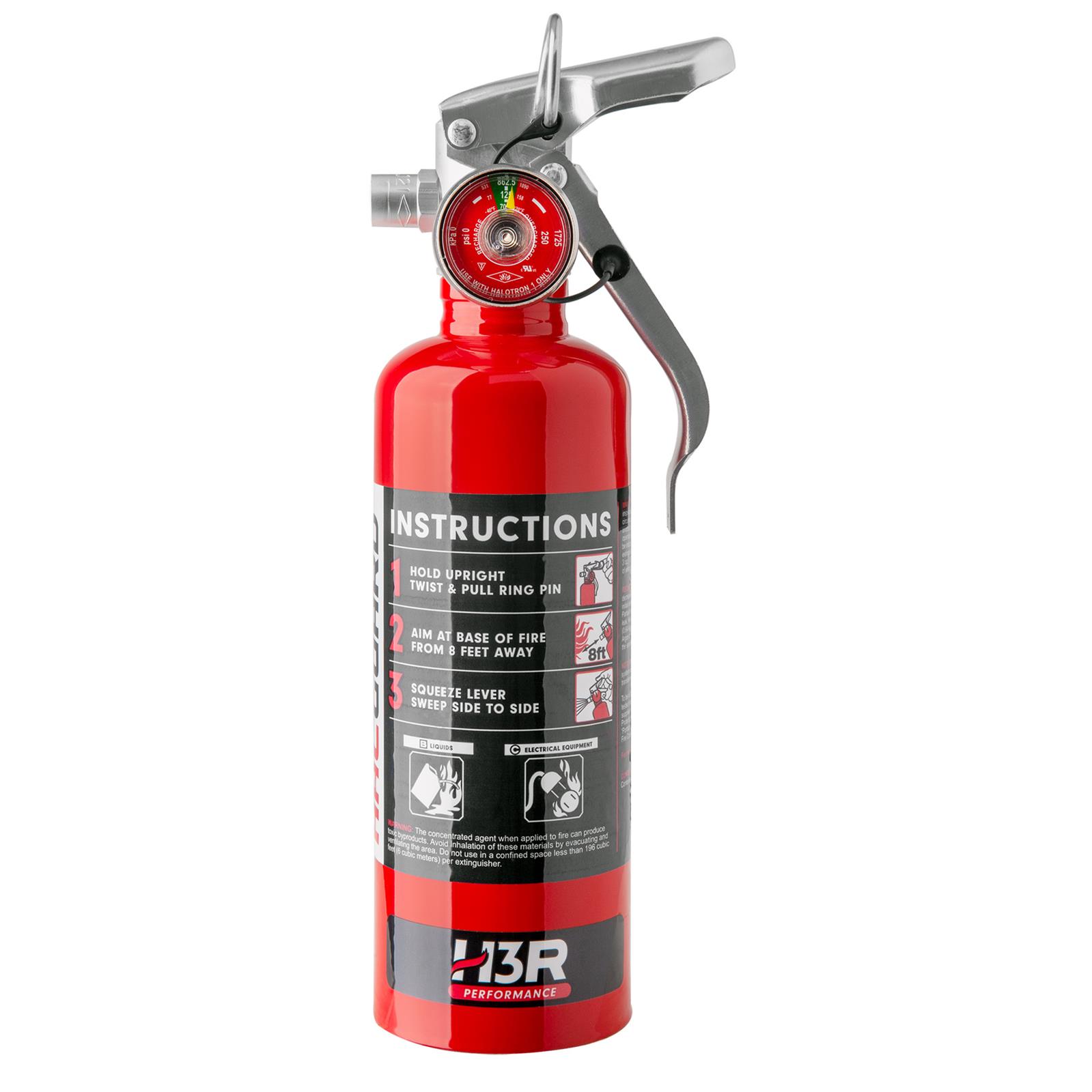 H3R Performance HG100R H3R Performance HalGuard Fire Extinguishers DX