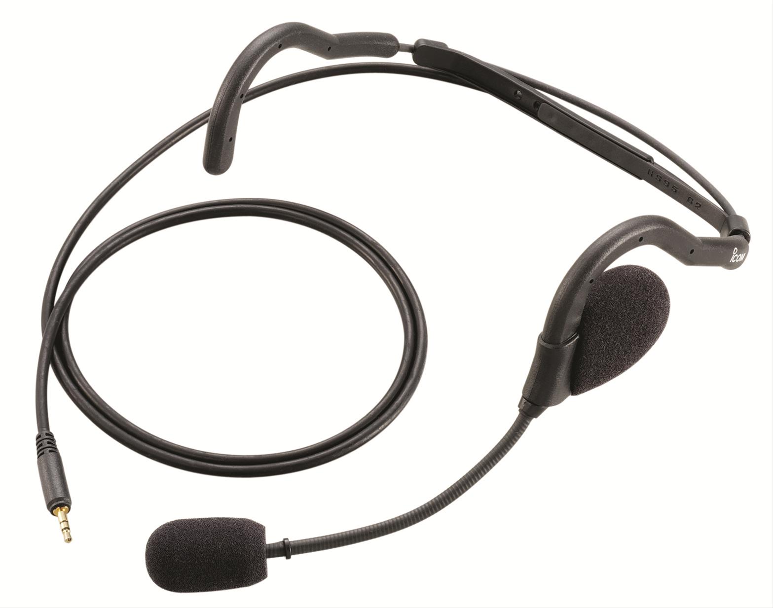 Behind the head headset with online microphone