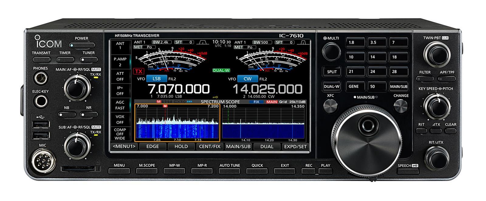 ICOM IC-7610-32 Icom IC-7610-32 HF Plus 50 MHz All Mode