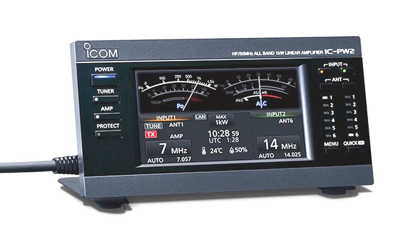 ICOM IC-PW2 ICOM IC-PW2 HF/50 MHz, ALL Band 1kW Linear Amplifiers | DX ...