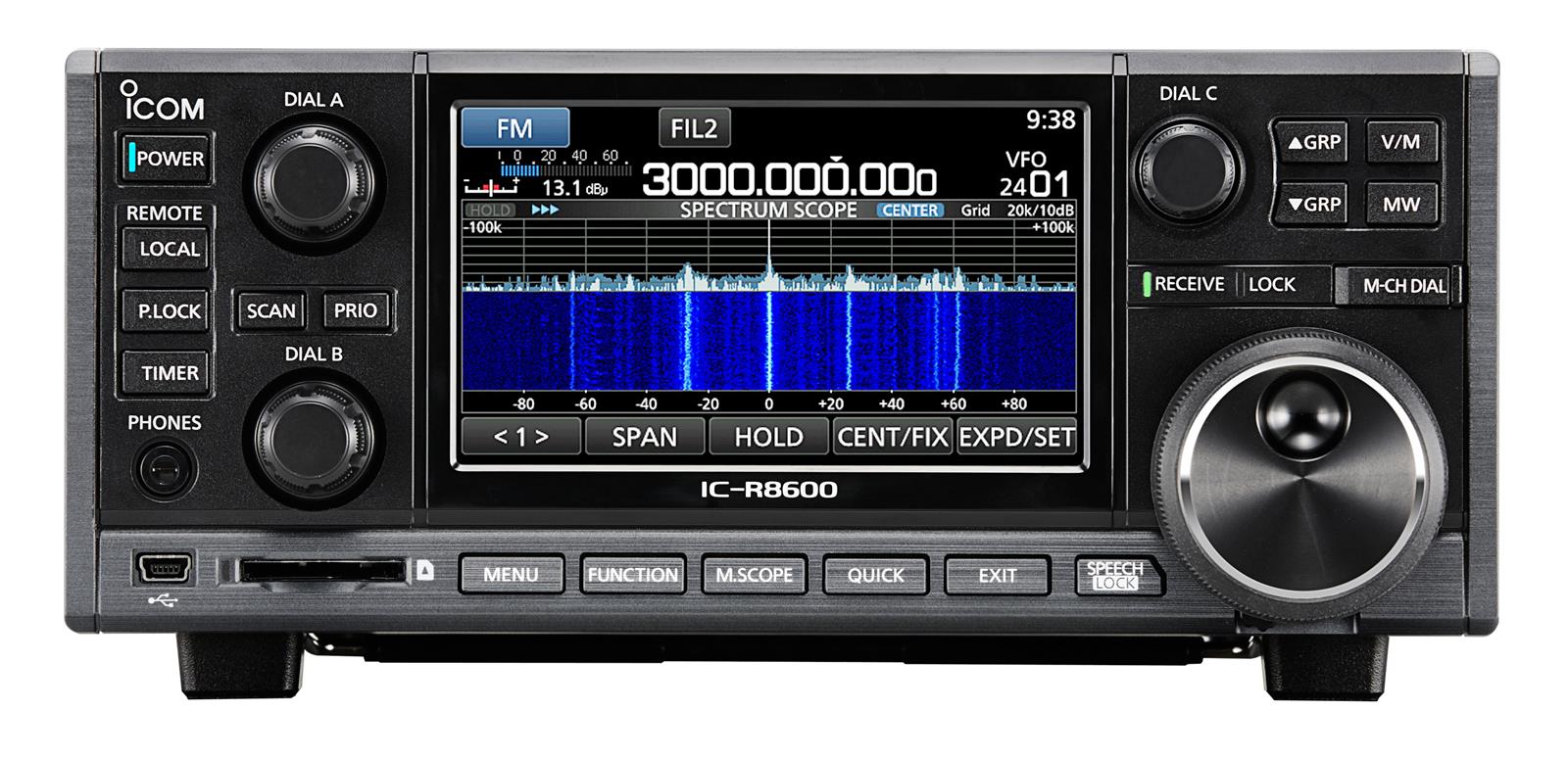 ICOM R8600 02 ICOM IC-R8600 Communications Receivers | DX Engineering