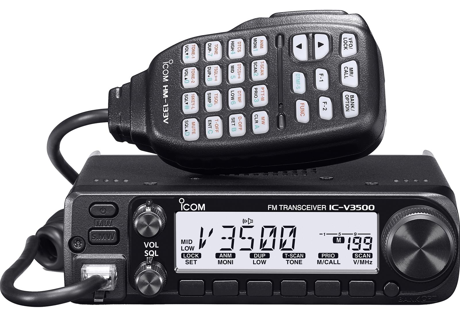 Desgracia grado Tomar medicina ICOM IC-V3500 ICOM IC-V3500 2M VHF FM Mobile Transceivers | DX Engineering