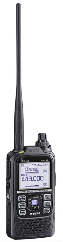 ICOM ID-51A-PLUS ICOM ID-51 A-PLUS VHF/UHF Handheld Transceivers | DX  Engineering