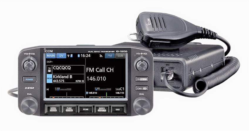 ICOM ID-5200A Icom ID-5200A VHF/UHF Dual Band Digital Mobile