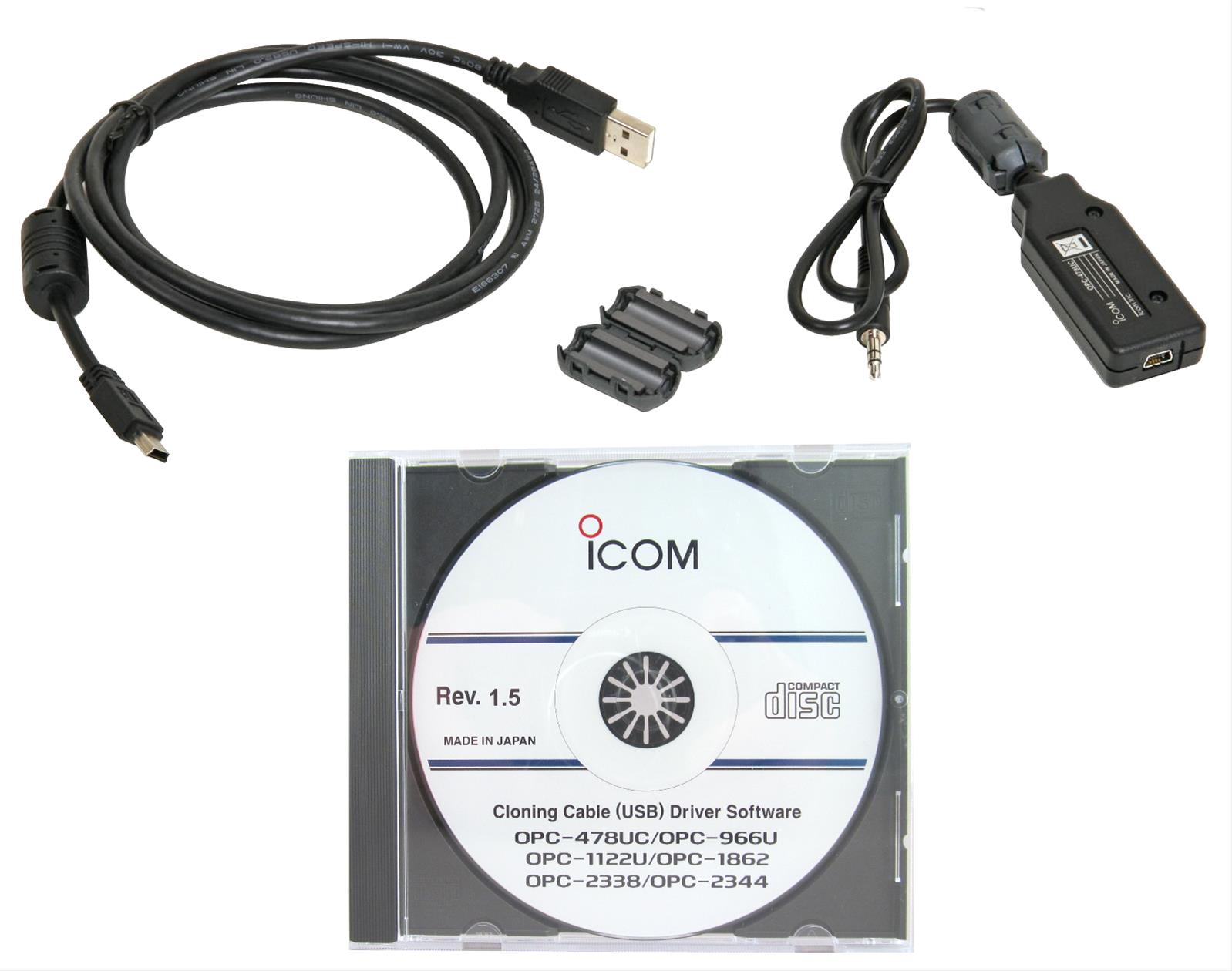 Icom PC to Handheld Programming Cable W/usb Connector OPC478UC for sale online 