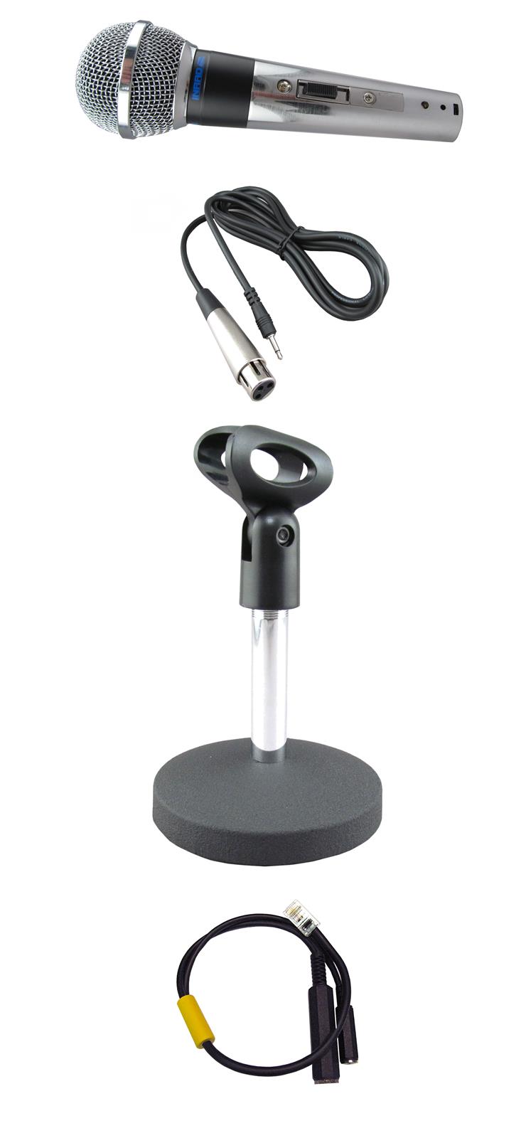 INRAD COMBO665YM Desk Mic Combos DX Engineering