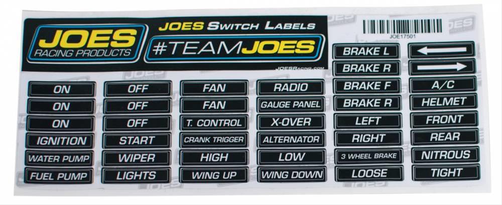 JOES Racing Products 17501 JOES Racing Products Replacement Switch