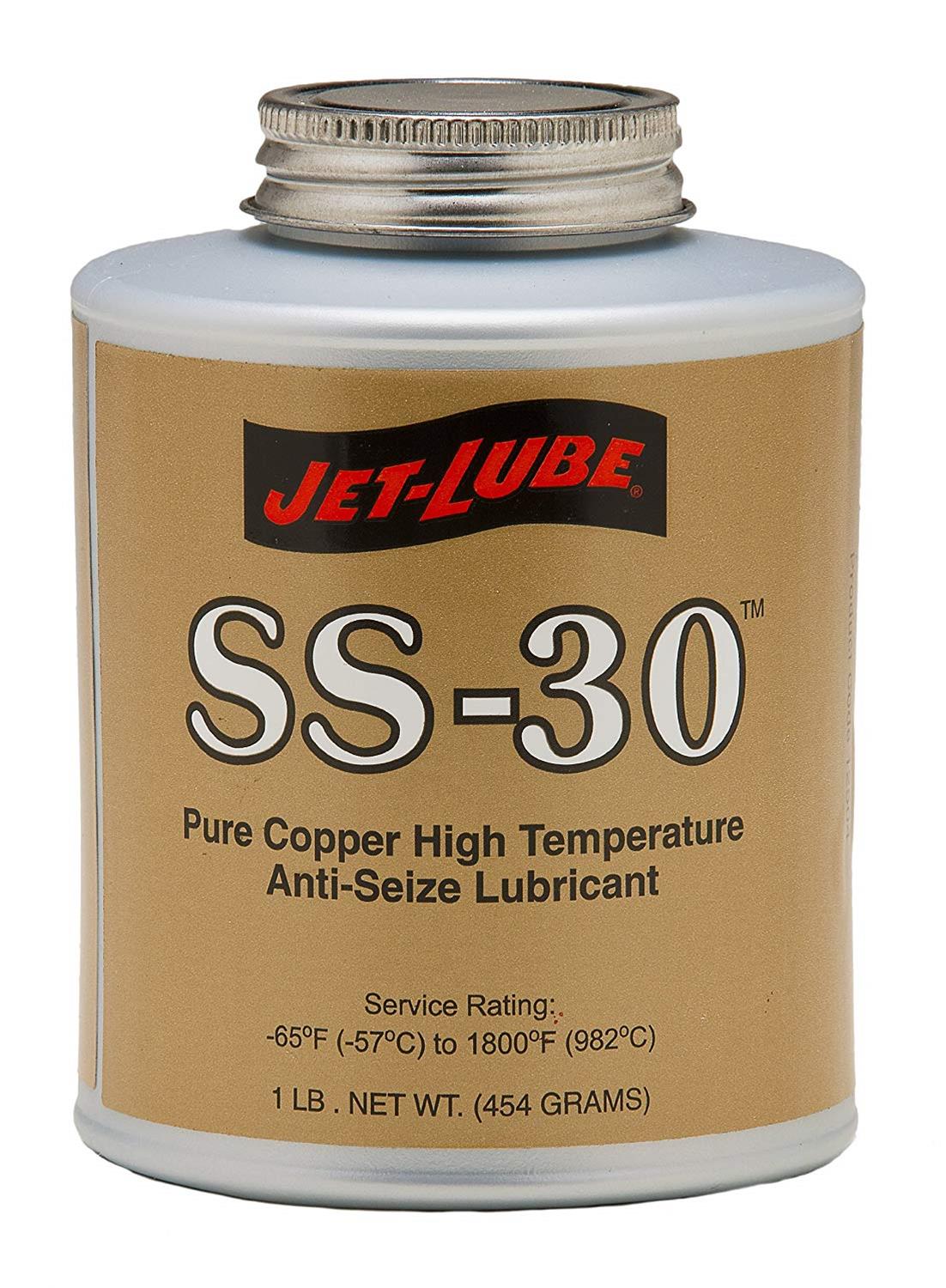 JetLube SS30 Pure Copper AntiSeize 12504 Free Shipping on Most