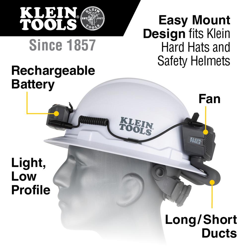 Klein Tools 60155 Klein Tools Hard Hat Cooling Fans | DX Engineering