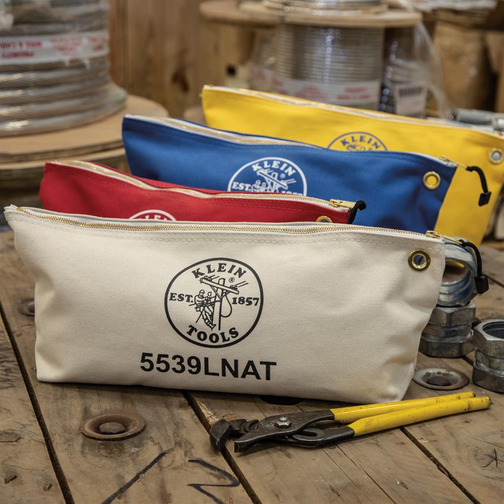 Klein Tools 5539LNAT Klein Tools Zipper Bags | DX Engineering