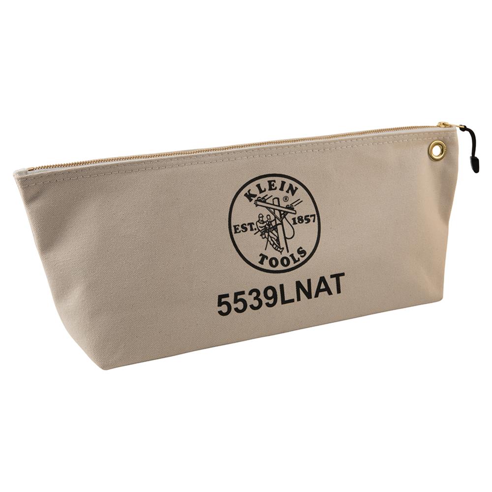 Klein Tools 5539LNAT Klein Tools Zipper Bags | DX Engineering