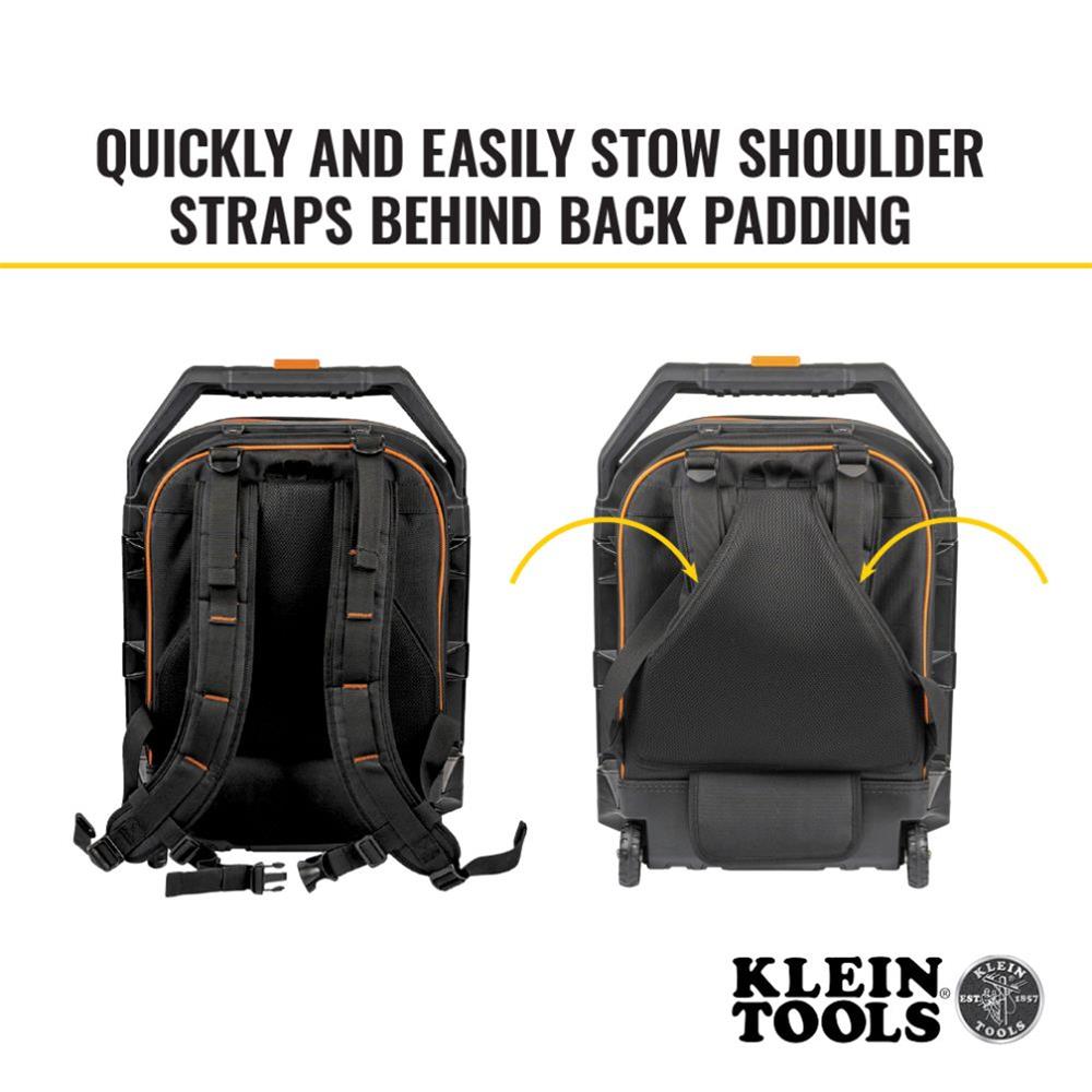 Klein Tools 55604 Klein Tools Rolling Tool Backpacks | DX Engineering