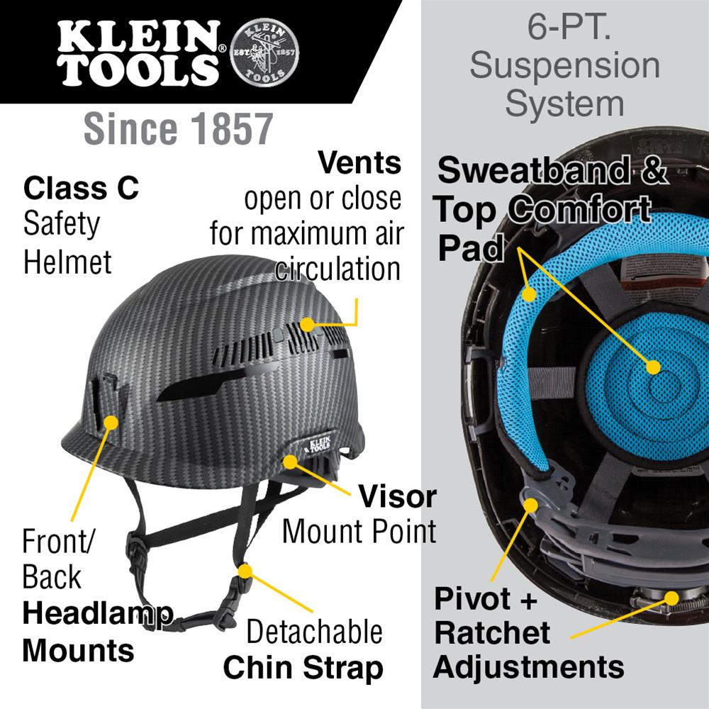 Klein Tools 60516 Klein Tools Safety Helmets | DX Engineering