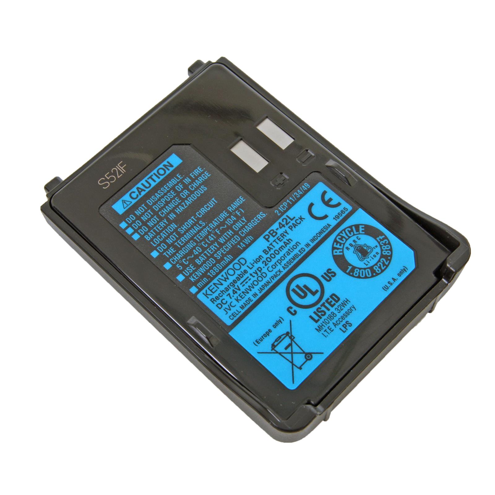 Kenwood PB42L Kenwood Handheld LiIon Battery Packs DX Engineering