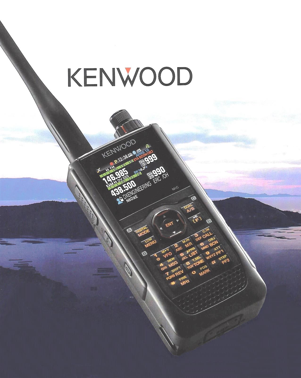 Kenwood TH-D74A Kenwood TH-D74A Digital Tri-band Handheld Transceivers ...