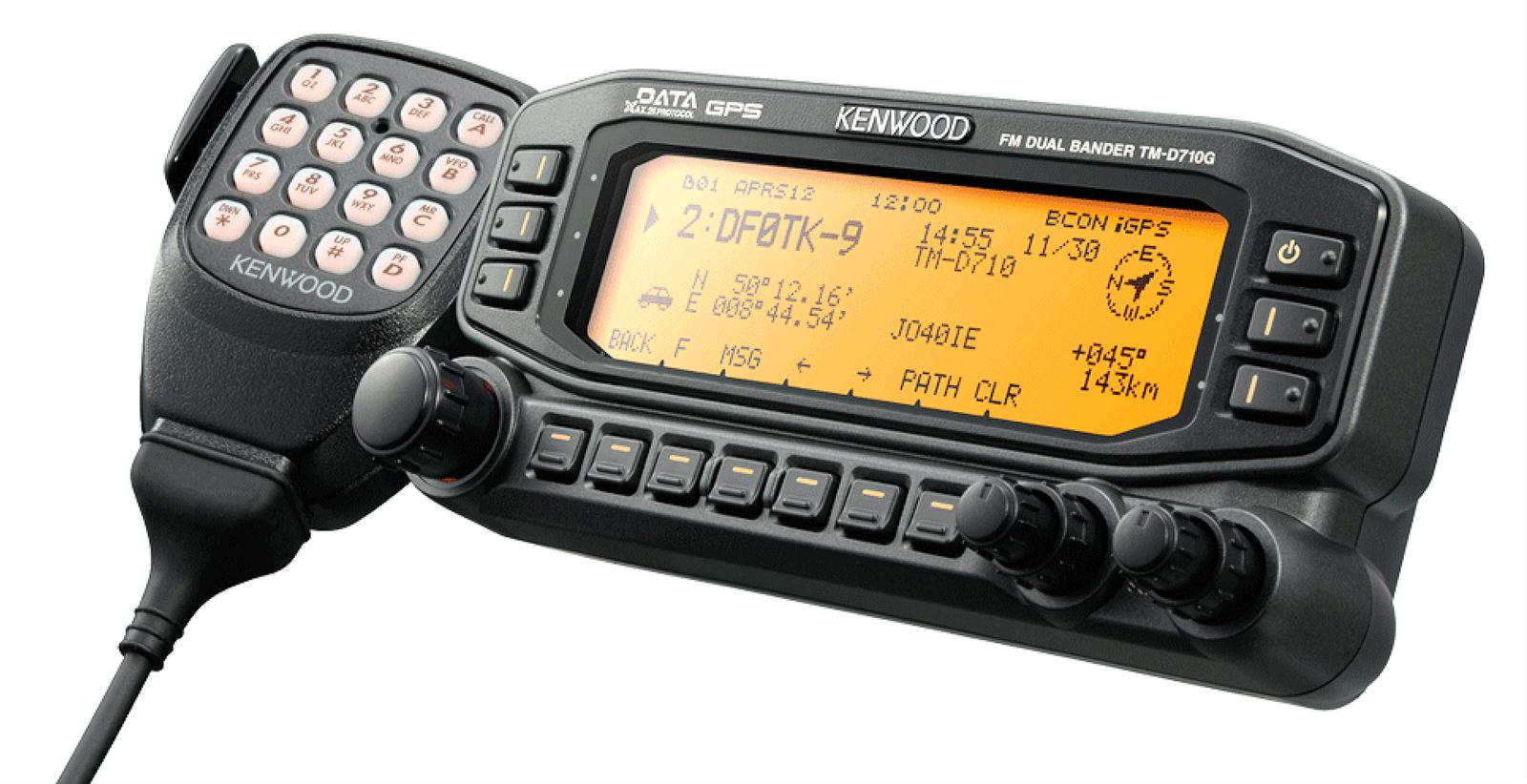 Kenwood TM-D710G Kenwood TM-D710GA 144/440 MHz FM Dual Band Mobiles ...