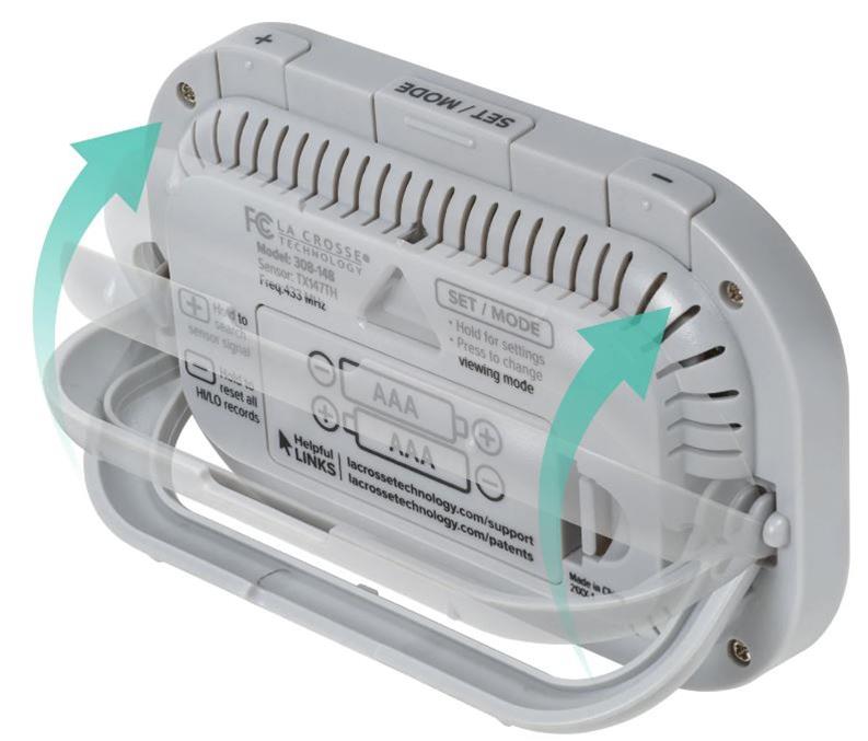 Stazione Meteo Wireless La Crosse Technology 308-148 – Termometro Interno/esterno Con Display LCD A Colori - 4