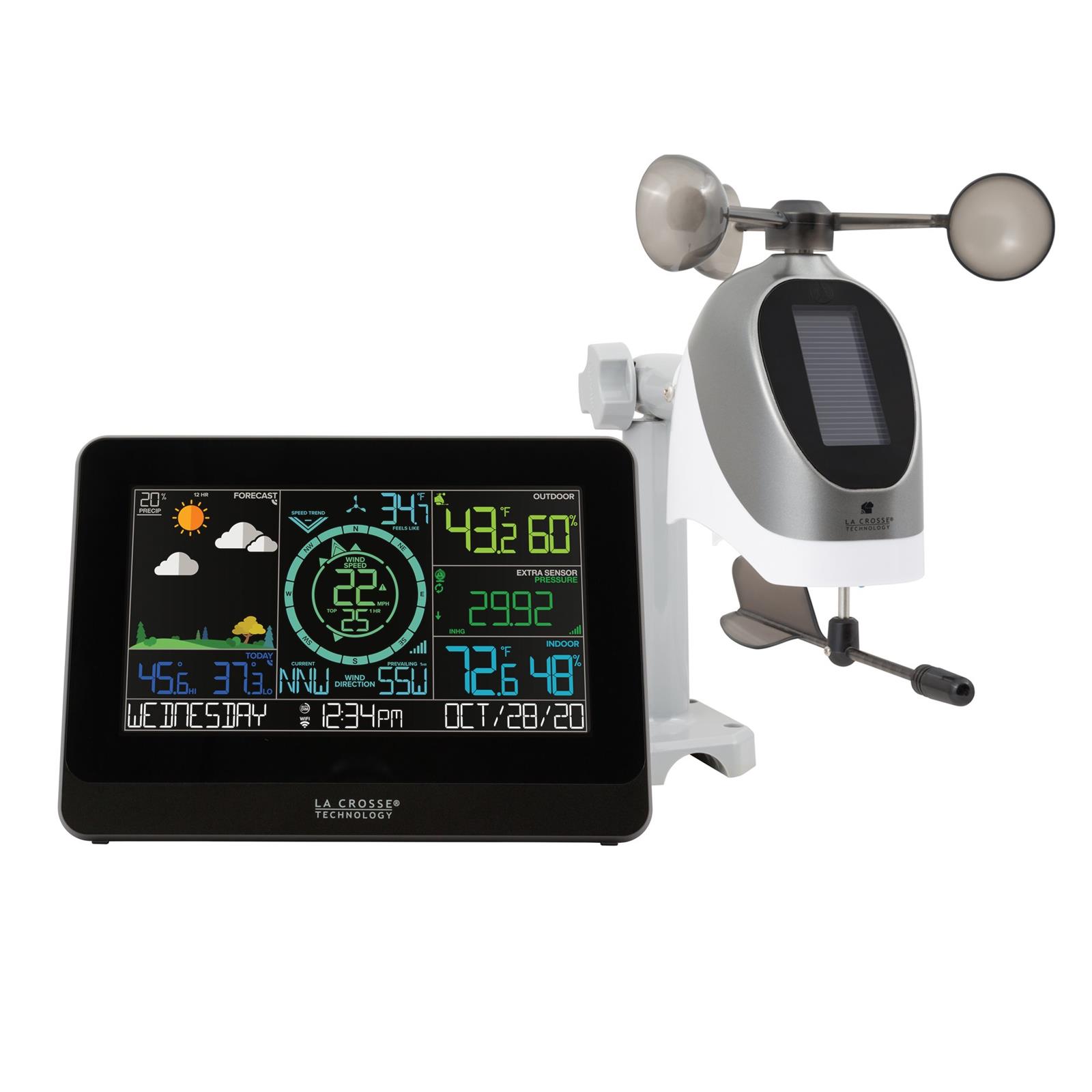 La Crosse Technology Wireless Color Weather Station with Bonus Display