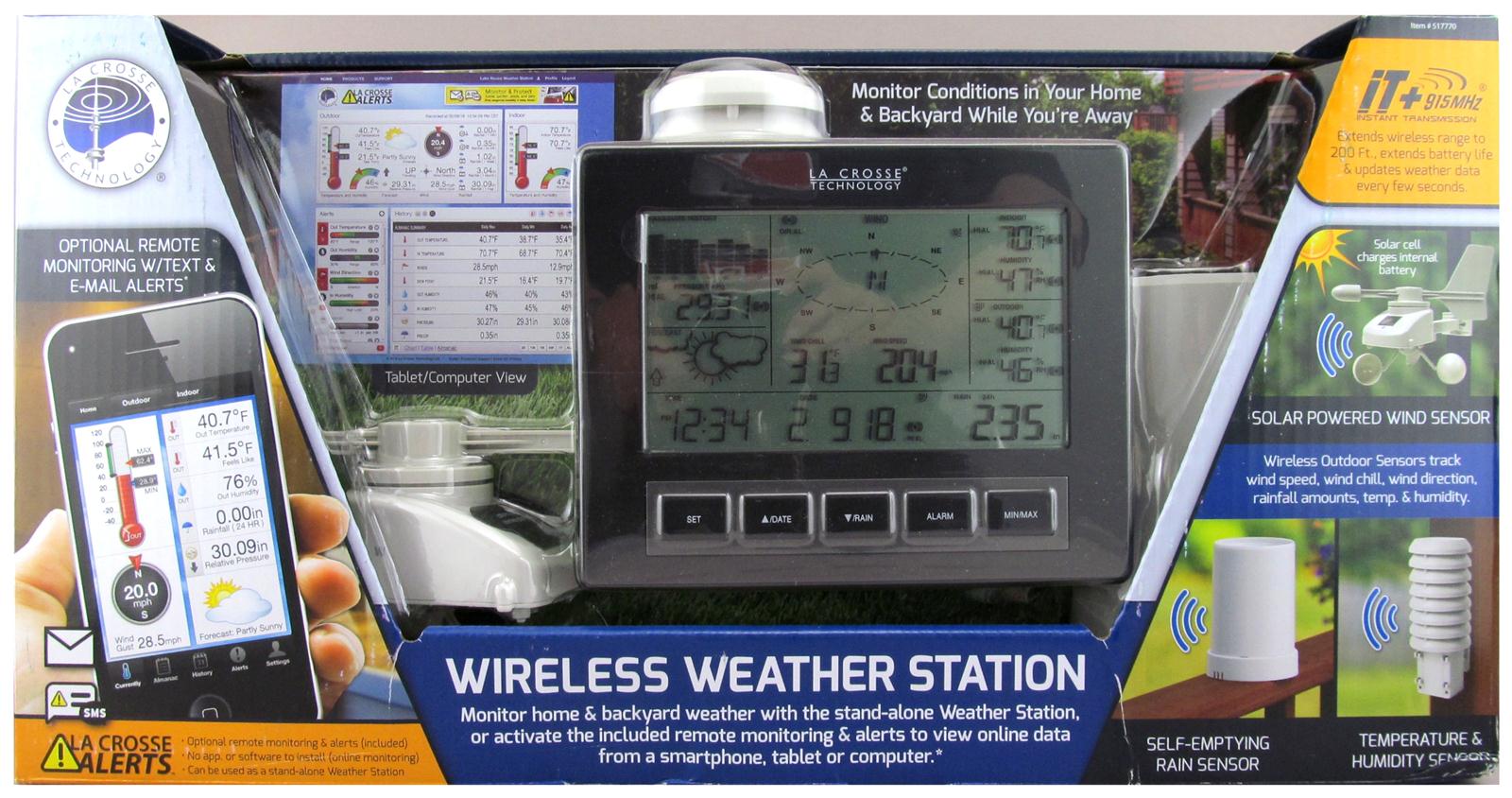 La Crosse Technology C84612 La Crosse Technology Professional Weather