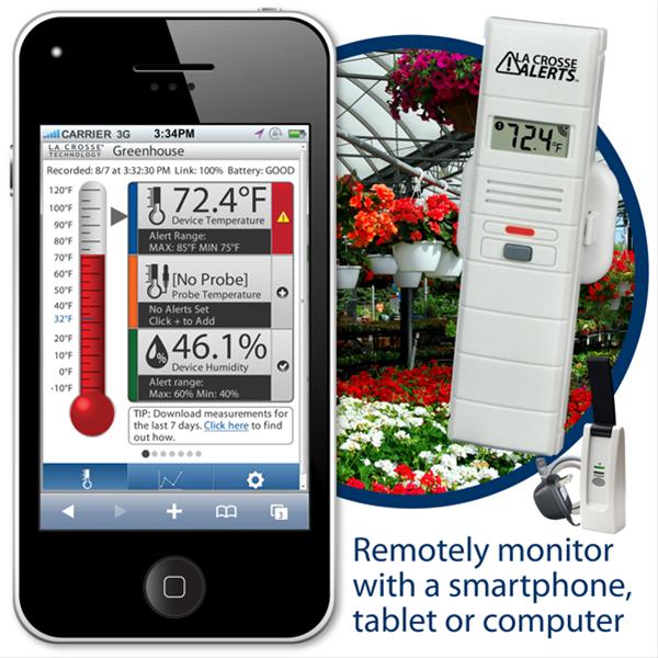 La Crosse Technology D111E1BPGH La Crosse Technology Alert Systems DX