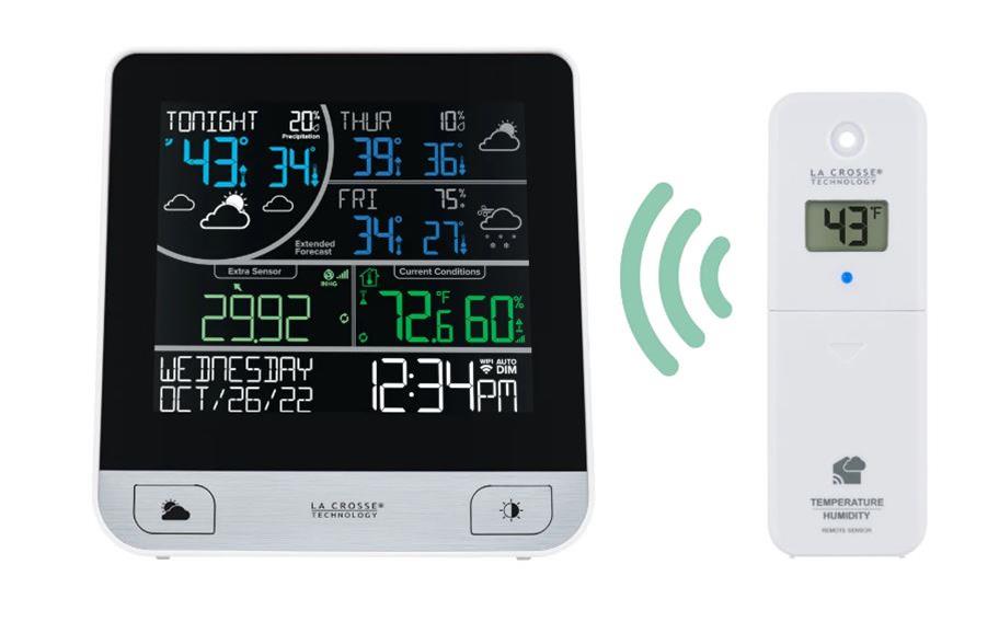 La Crosse Technology Digital Weather Station with Wireless Outdoor Sensor  in the Digital Weather Stations department at