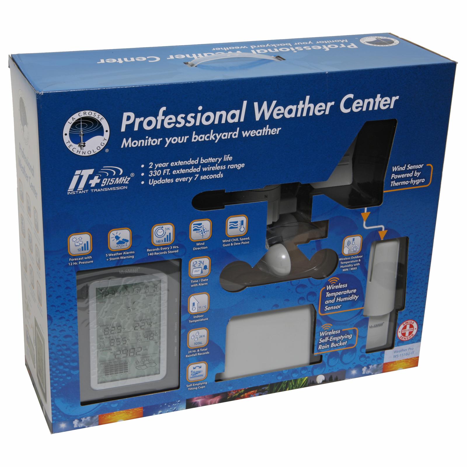 Tech pro 3. La Crosse Technology WS-9080u-it-n.