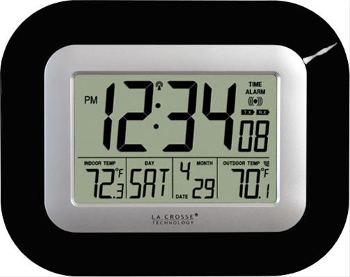 La Crosse Technology WS-8115U-B La Crosse Technology Wall Clocks | DX ...