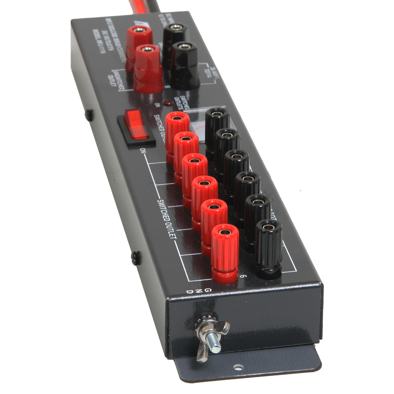 MFJ MFJ-1118 MFJ 1118 High-Current DC Power Outlet Strips