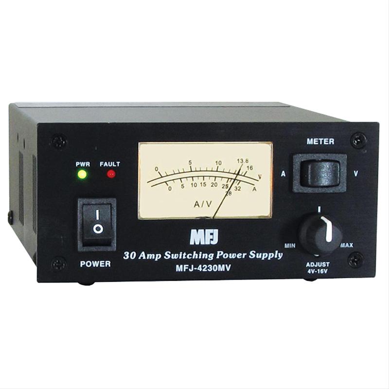 MFJ 4230MV MightyLite 30 Amp Switching Power Supplies MFJ4230MV Free