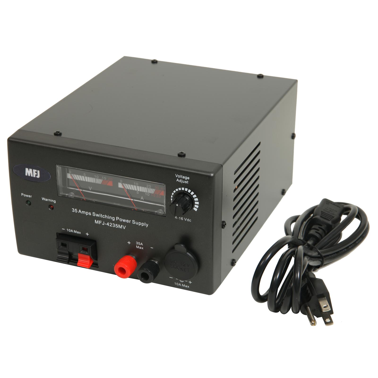 MFJ 35  Amp  MightyLite Switching Power  Supplies  MFJ 4235MV 