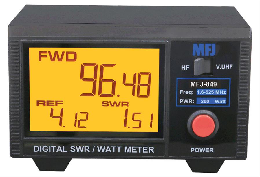 WATTMETRO 25 30 MHz Ham Way SWR-27 ROSMETRO 10/100 W.