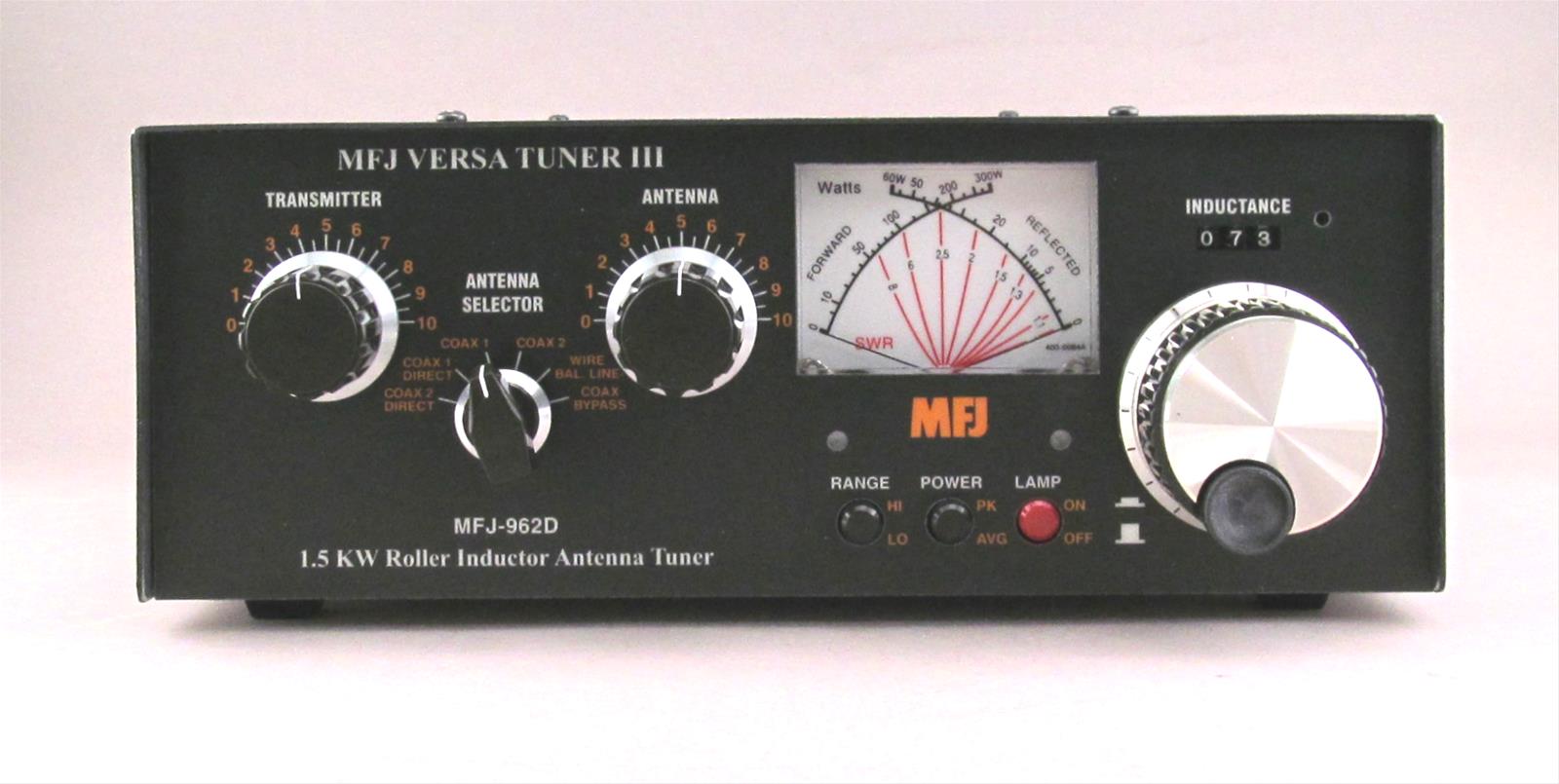 MFJ MFJ-962D MFJ 962D Versa Tuner III Antenna Tuners | DX Engineering