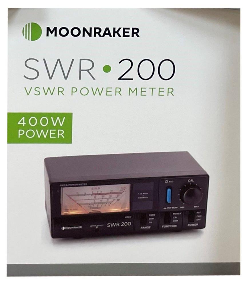 Moonraker 99-582 Moonraker SWR-200 SWR Power Meters | DX Engineering
