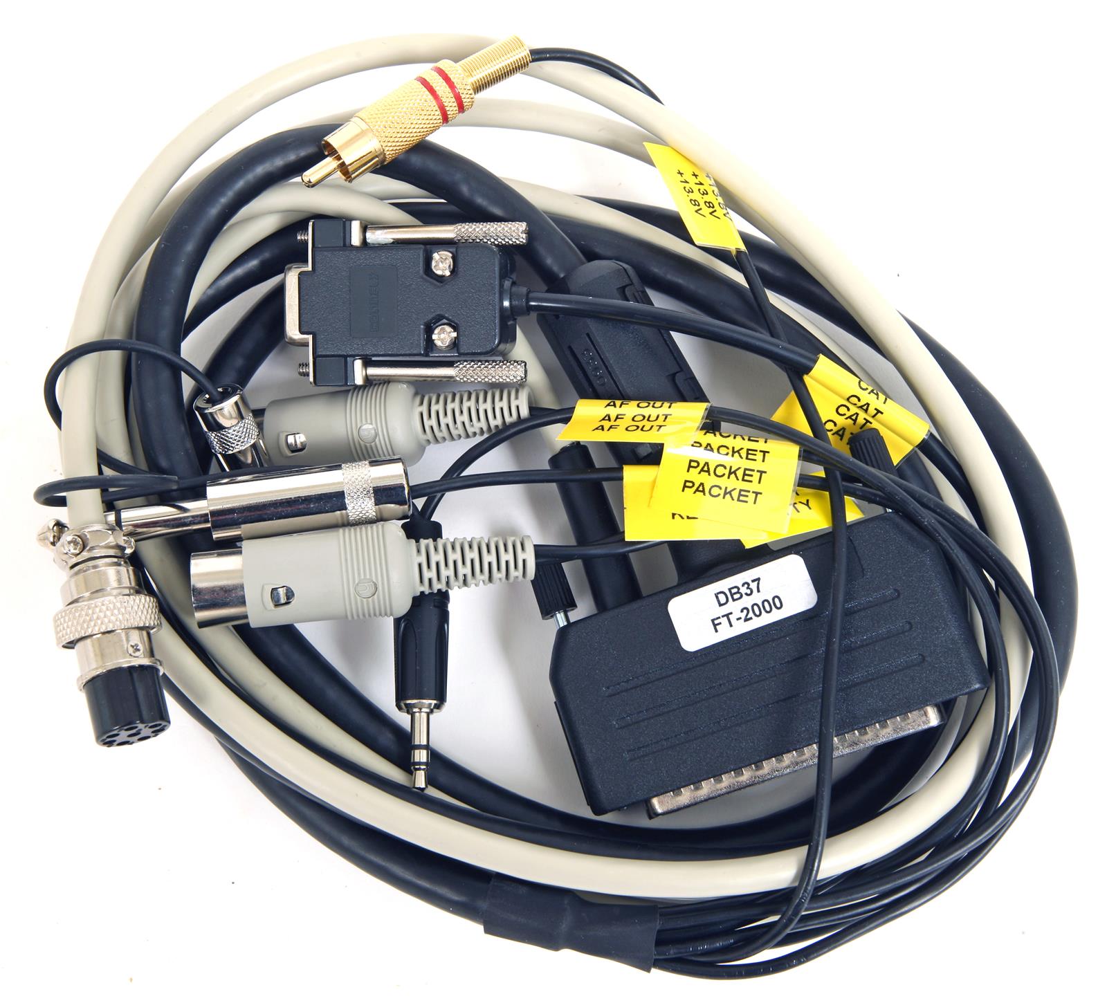 MicroHAM DB37-FT2000 microHAM Radio Interface Cables | DX Engineering